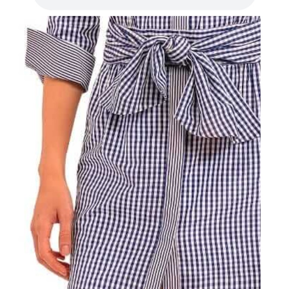 Gretchen Scott breezy blouson dress navy/white XS - Picture 2 of 6